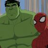 Hulk and Spidey switch brains in Marvel's Ultimate Spider-Man