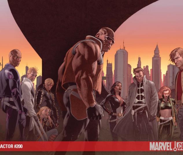 X-Factor #200 cover by Esad Ribic