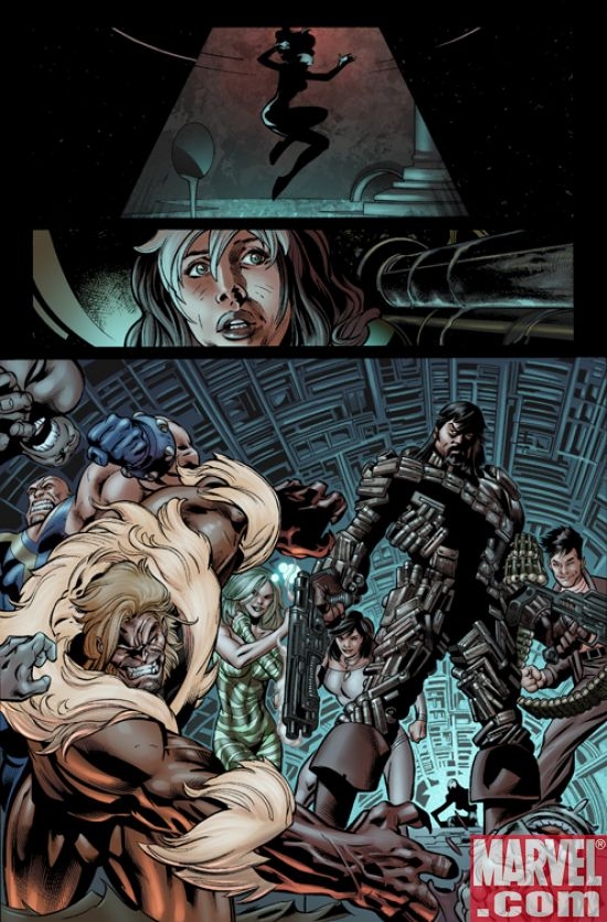 X-MEN: LEGACY #221 preview art by Scot Eaton