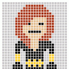 Black Widow Post-it Template