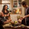 Martin Sheen as Uncle Ben, Sally Field as Aunt May and Andrew Garfield as Peter Parker/Spider-Man