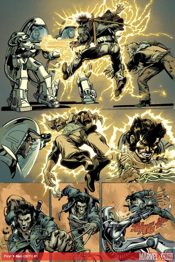 First X-Men #1 preview art by Neal Adams