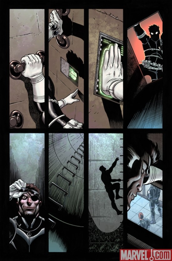 DARK REIGN: THE LIST - SECRET WARRIORS preview art by Ed McGuinness