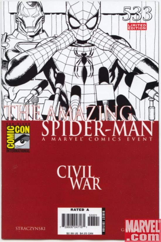 Amazing Spider-Man #533 San Diego var.