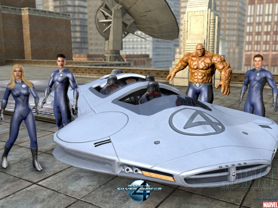 Fantastic Four: Rise of the Silver Surfer: Group Shot