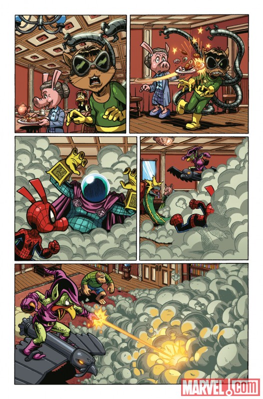 SPIDER-HAM 25TH ANNIVERSARY preview art by Jacob Chabot 6