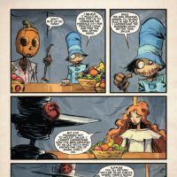 THE MARVELOUS LAND OF OZ #8 preview art by Skottie Young