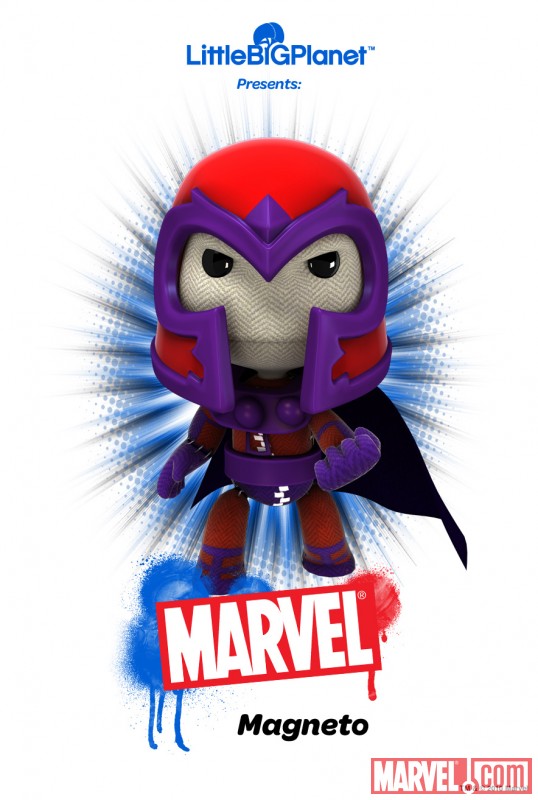 LittleBigPlanet Magneto poster - Marvel.com exclusive