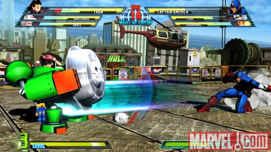 Tron Bonne in Marvel vs. Capcom 3