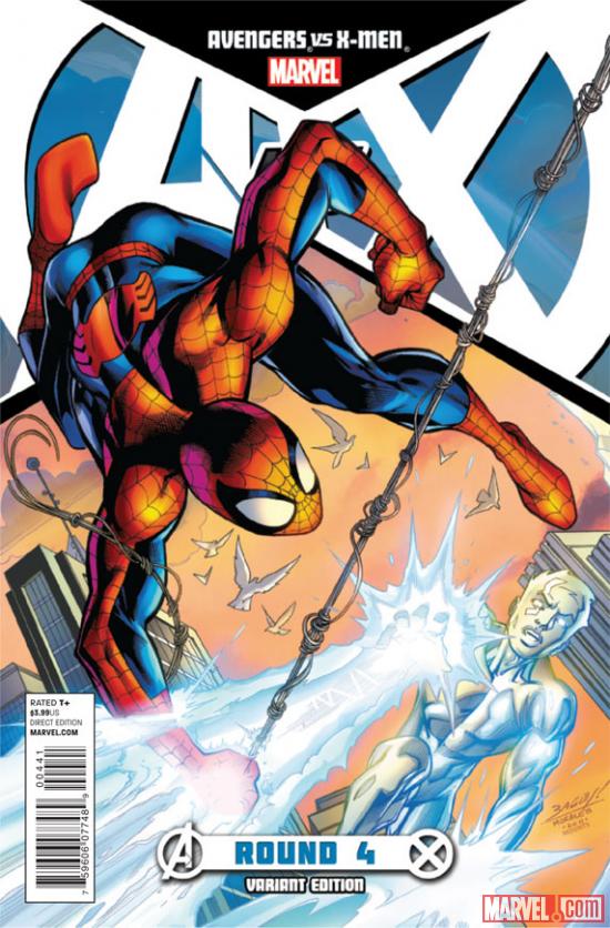 Avengers VS. X-Men #4 Variant Cover by Mark Bagley