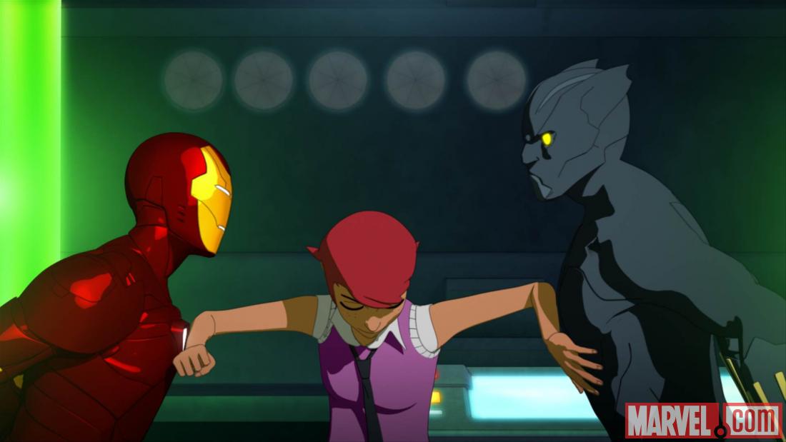 Screenshot from Iron Man: Armored Adventures Season 2, Vol. 1