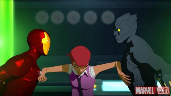 Screenshot from Iron Man: Armored Adventures Season 2, Vol. 1