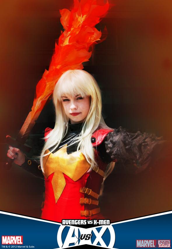 El Paso Cosplay as Phoenix Five Magik (photo by Nicole Ciaramella)