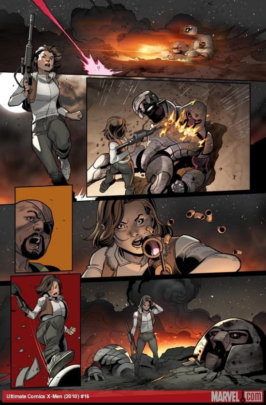 Ultimate Comics X-Men #16 preview art by Paco Medina