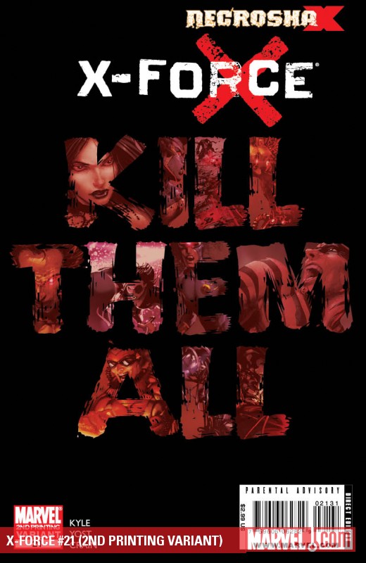 X-Force (2008) #21 (2ND PRINTING VARIANT)