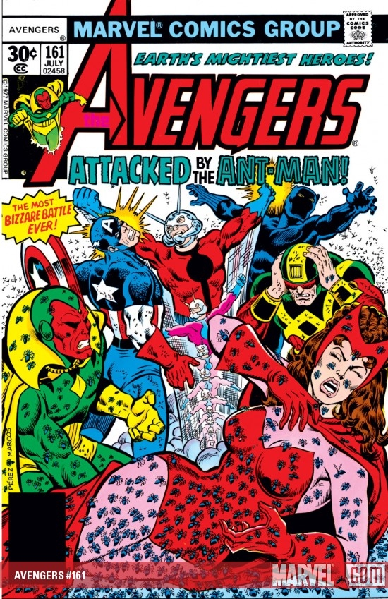 AVENGERS #161 COVER