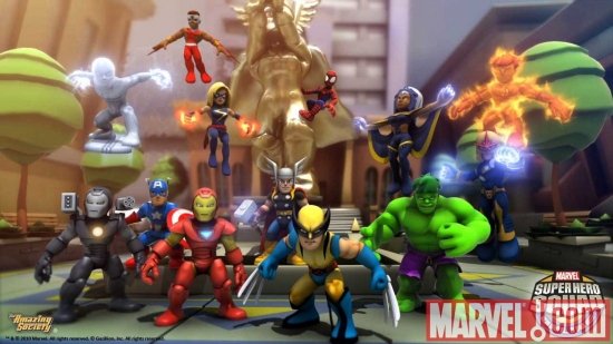 Super Hero Squad Online CG trailer screenshot