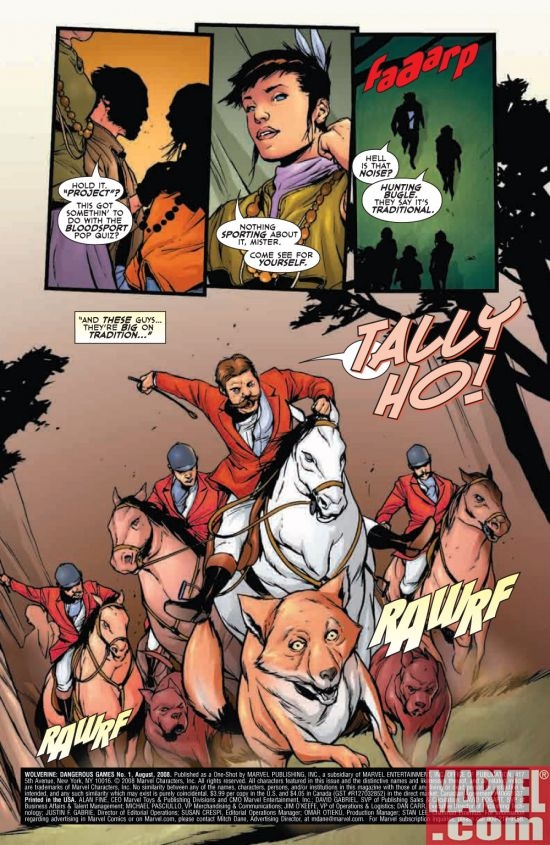 WOLVERINE: DANGEROUS GAMES #1, Page 3