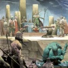 Loki presides over his subjects