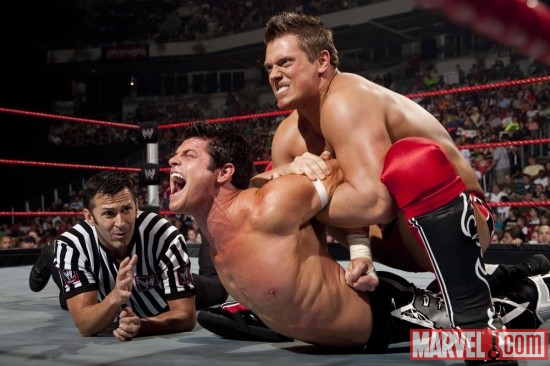 The Miz torments Evan Bourne
