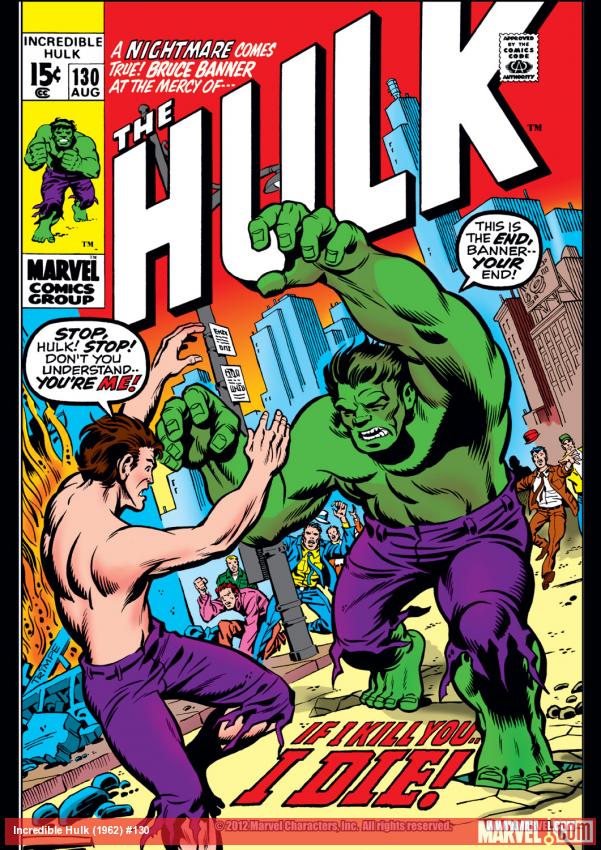 Incredible Hulk (1962) #130 Cover