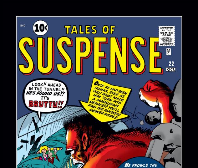 Tales of Suspense (1959) #22 Cover