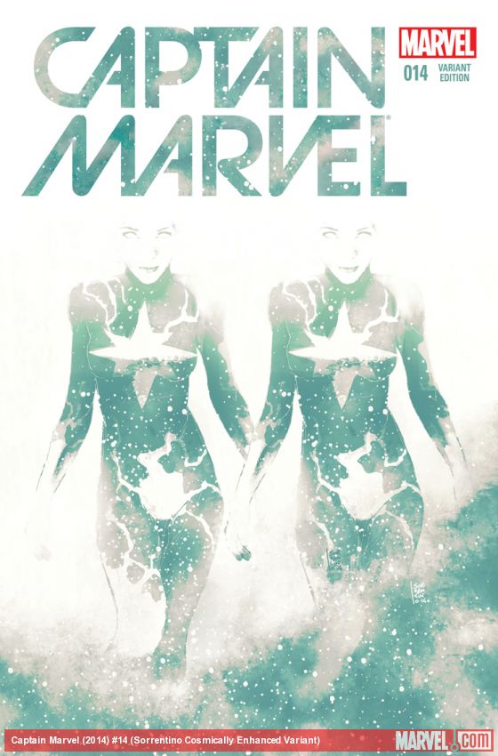 Captain Marvel (2014) #14 (Sorrentino Cosmically Enhanced Variant)