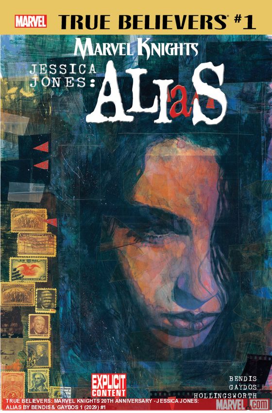 True Believers: Marvel Knights 20th Anniversary - Jessica Jones: Alias by Bendis & Gaydos (2018)