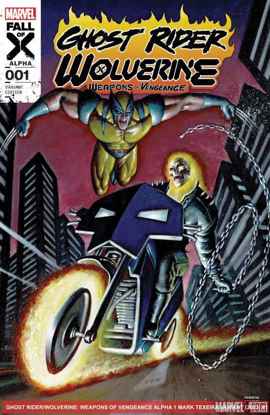 Ghost Rider/Wolverine: Weapons of Vengeance Alpha (2023) #1 (Variant)