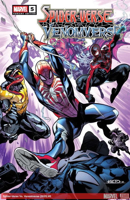 Spider-Verse Vs. Venomverse (2025) #5 (Variant)