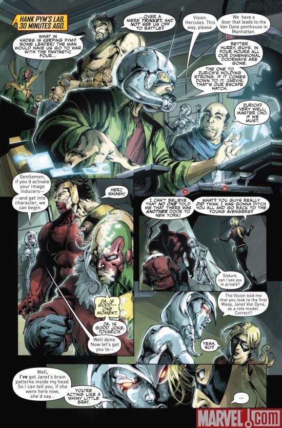 MIGHTY AVENGERS #26, Page 1