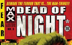 DEAD OF NIGHT FEATURING MAN-THING #3