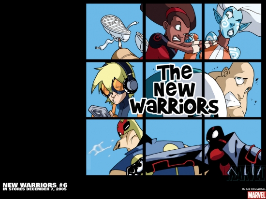 New Warriors (2005) #6 Wallpaper