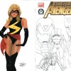 New Avengers #1 cover by Richard Zajac