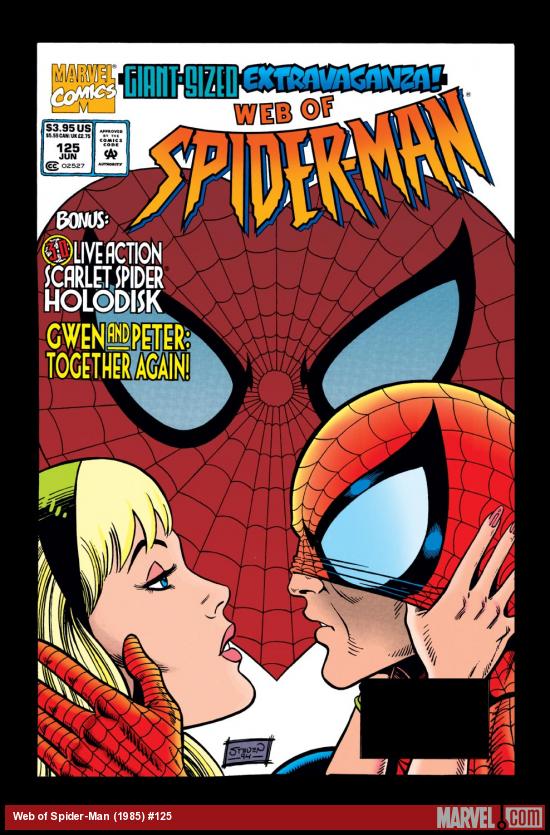 Web of Spider-Man (1985) #125 Cover