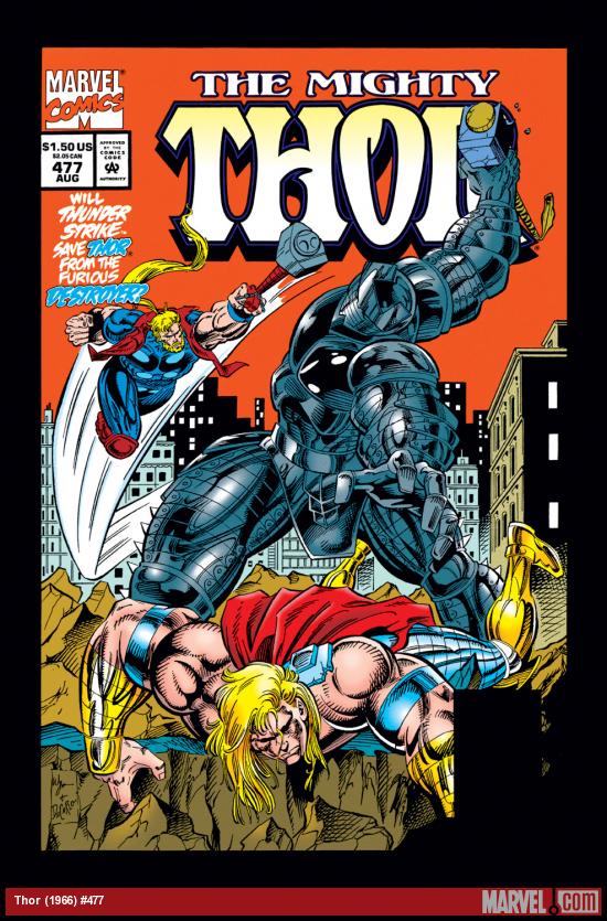Thor (1966) #477 Cover