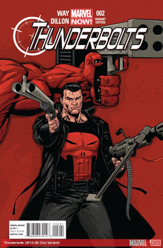 cover from Thunderbolts (2012) #2 (TAN VARIANT)