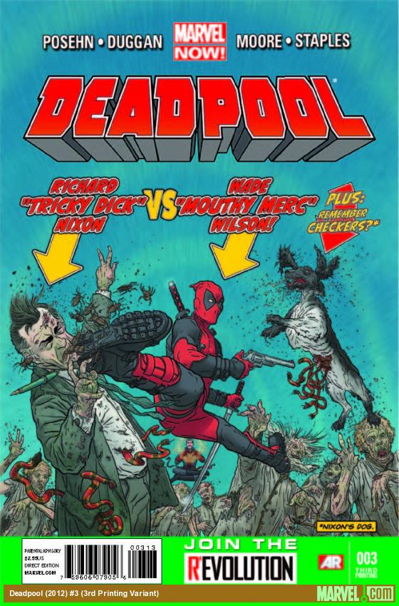 Deadpool (2012) #3 (3rd Printing Variant)