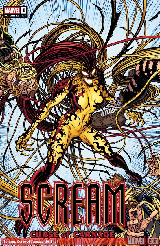 Scream: Curse of Carnage (2019) #1 (Variant)