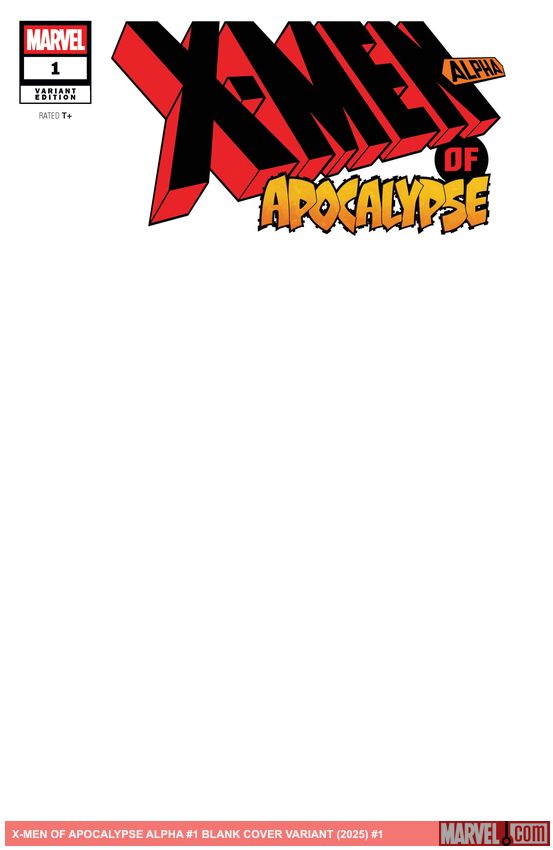 X-MEN OF APOCALYPSE ALPHA (2025) #1 (Variant)