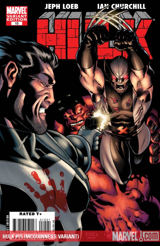 Hulk (2008) #15 (MCGUINNESS VARIANT)