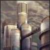 New Jersey/Chemical Plant concept art for Marvel: Ultimate Alliance 2
