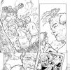 WAR MACHINE #9 black and white preview art