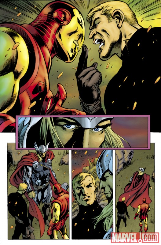 Image Featuring Captain America, Iron Man