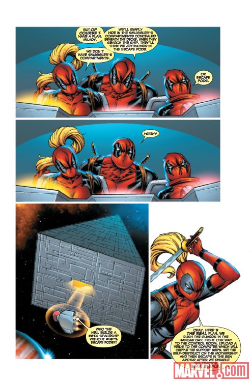 DEADPOOL CORPS #3 preview art by Rob Liefeld