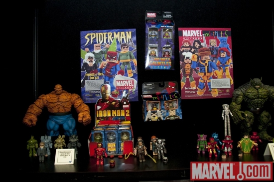Marvel Toys at Diamond Booth Toy Fair 2010