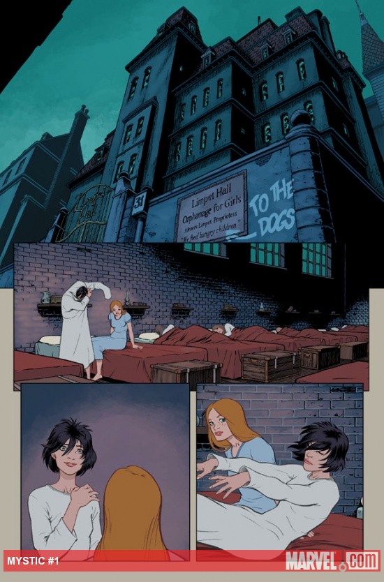 Mystic #1 preview art by David Lopez