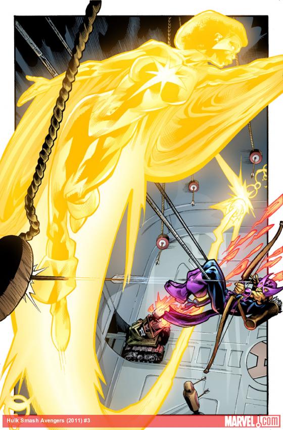 Hulk Smash Avengers #3 preview art by Karl Moline