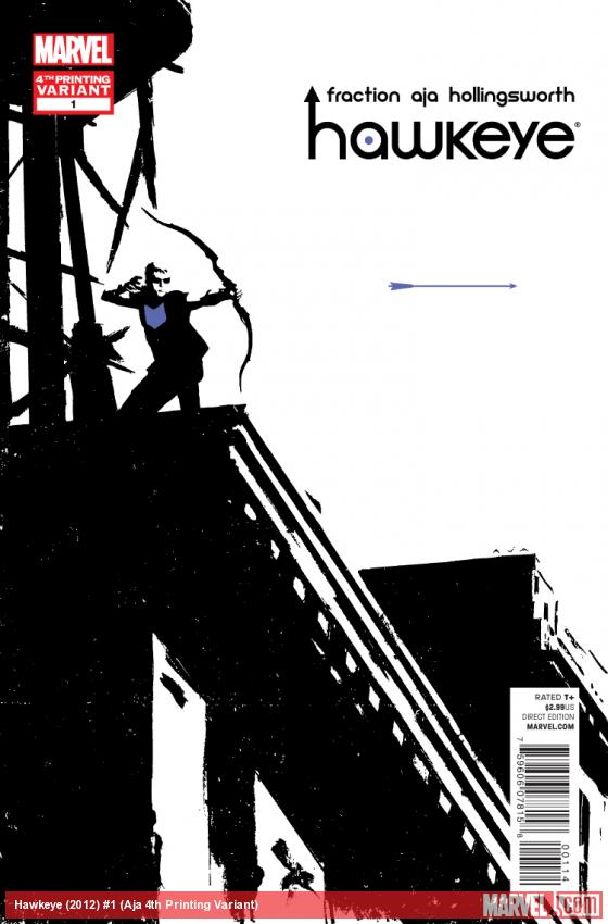 Hawkeye (2012) #1 (Aja 4th Printing Variant)