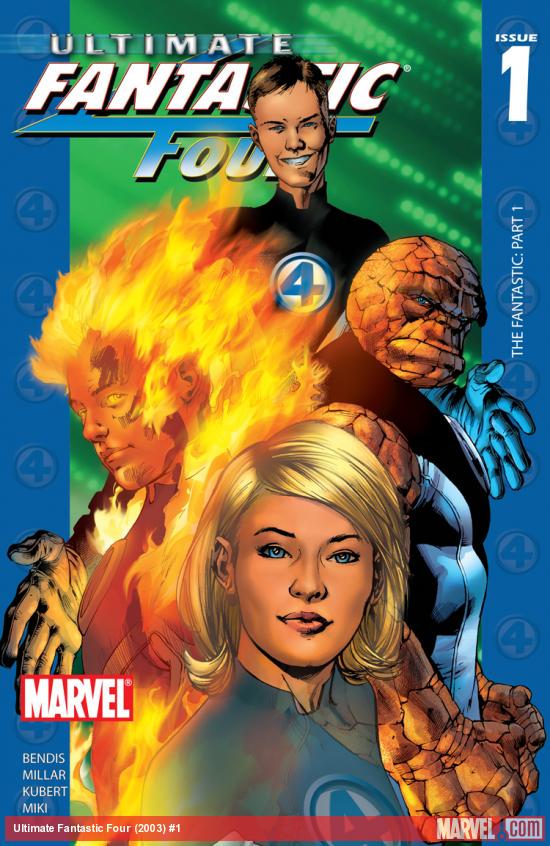 Cover: Ultimate Fantastic Four (2003) #1, Cover #1836